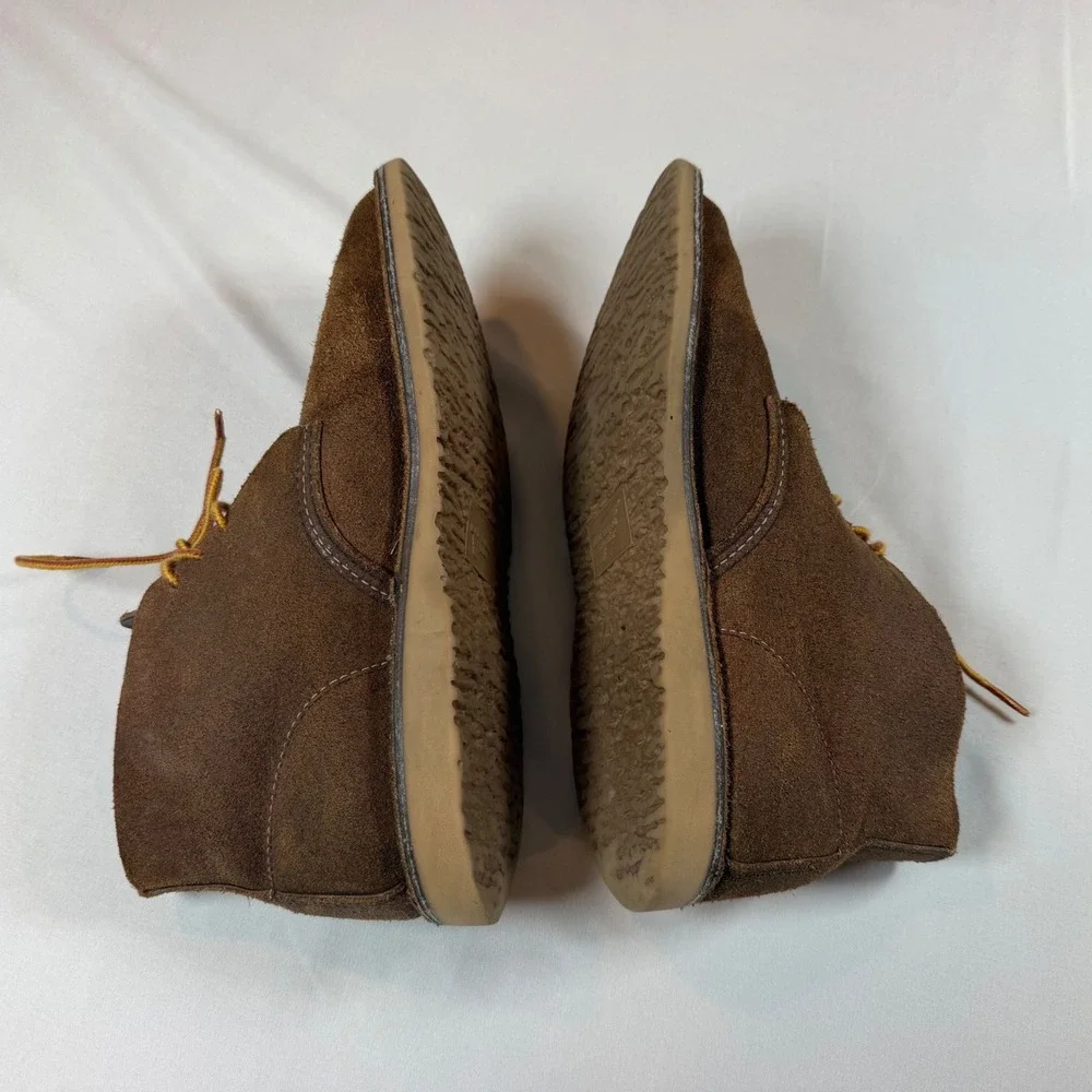Red Wing Heritage 3321 Weekender Chukka Tan Brown Suede Made In USA Men's Sz 9.5